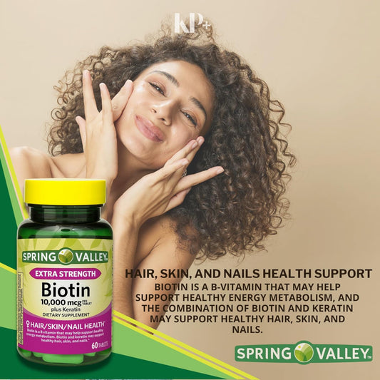Biotin - Hair, Skin & Nail health