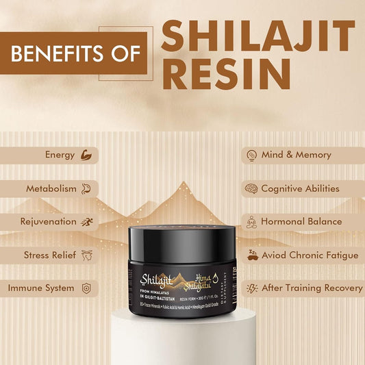 Himalayan Shilajit Resin - 50G Jar