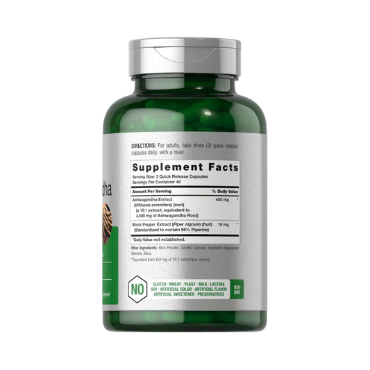 Ashwagandha Capsules | Max Strength