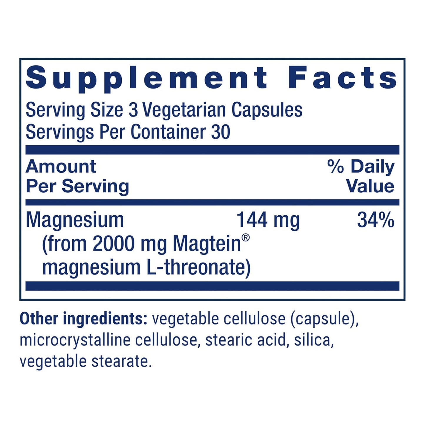 Life Extension: Neuro-Mag Magnesium L-Threonate