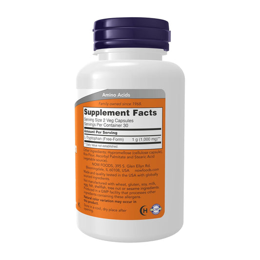 NOW L-Tryptophan Mood & Relaxation*