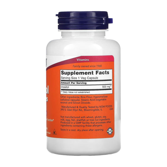 NOW Inositol Capsules