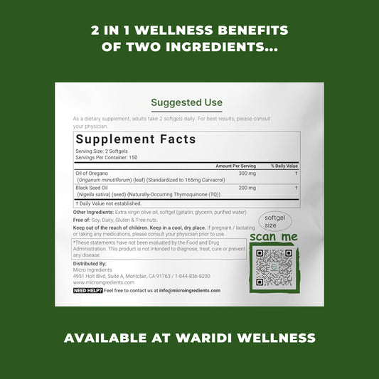 Oil of Oregano Softgels