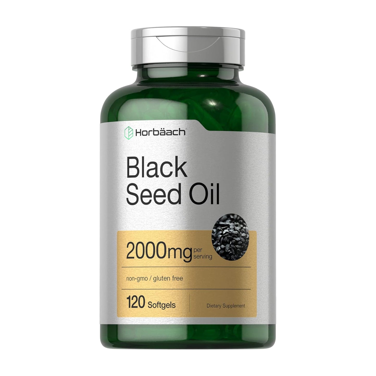 Black Seed Oil Capsules - Cold Pressed (with Omega 6 & 9)