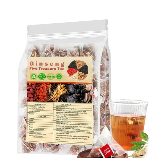 Ginseng Five Treasure Tea - Kidney Support Formula
