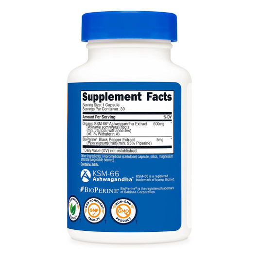 KSM-66 Ashwagandha Root Extract 600mg