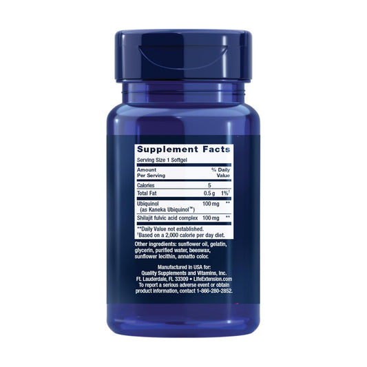 Super Ubiquinol CoQ10 (with Shilajit)