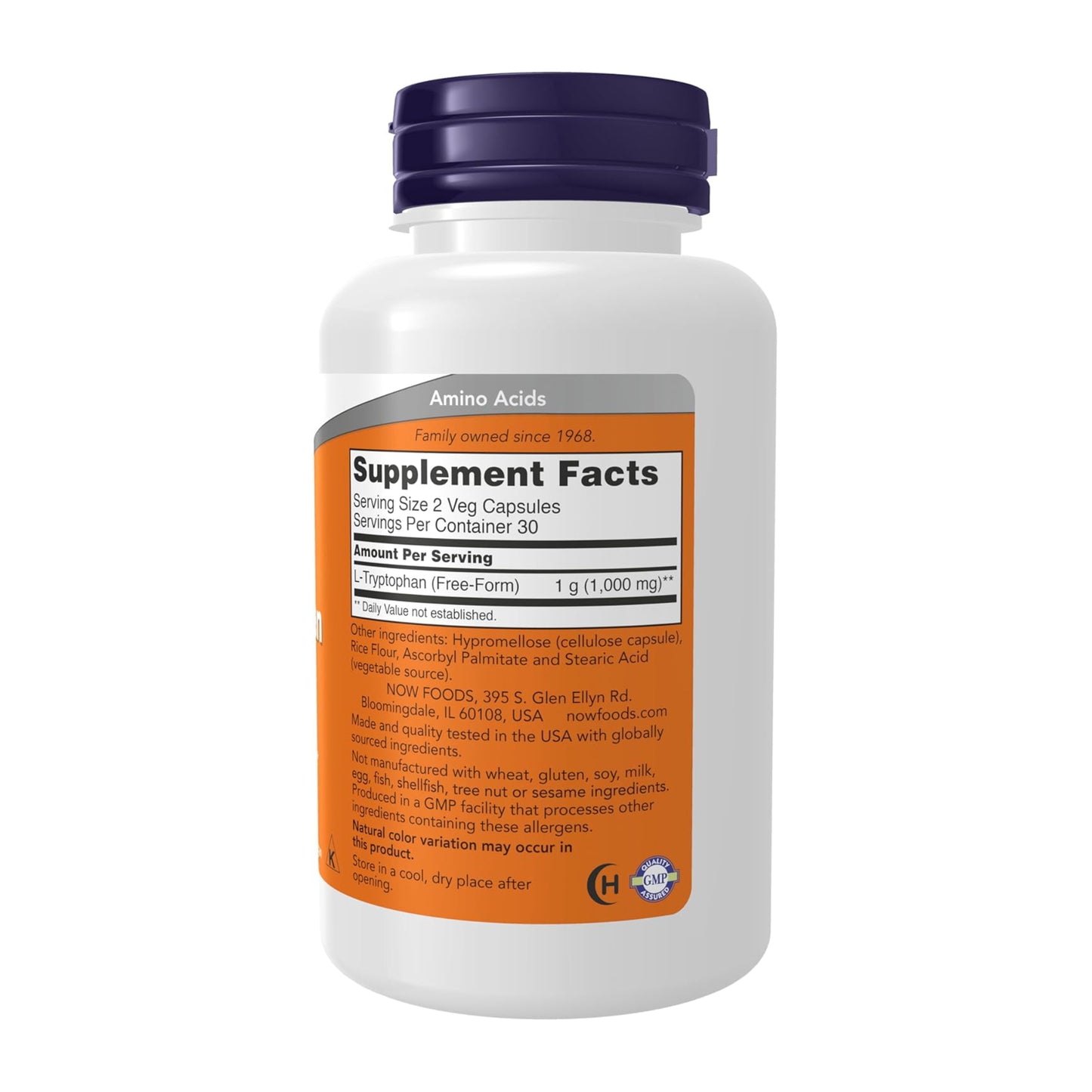 NOW L-Tryptophan Mood & Relaxation*