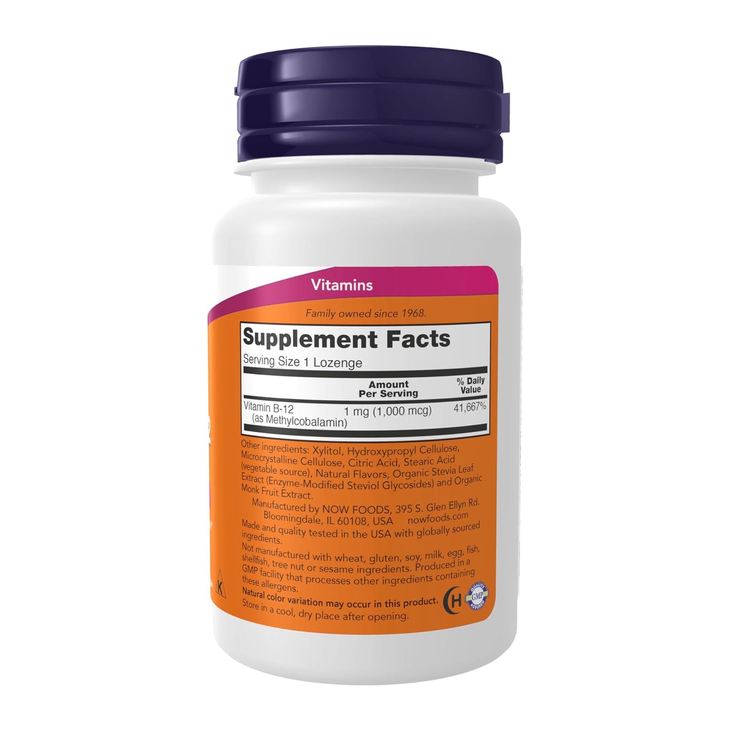 NOW Methyl B-12 Lozenges