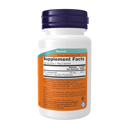 NOW Foods Zinc Picolinate