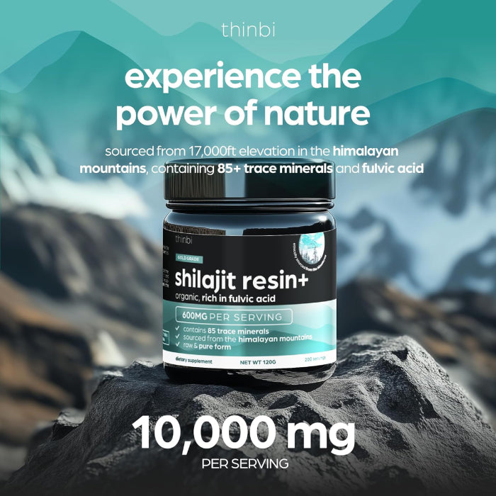 Himalayan Shilajit Resin - 120g [200 servings]