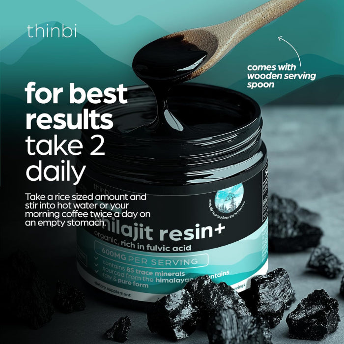 Himalayan Shilajit Resin - 120g [200 servings]