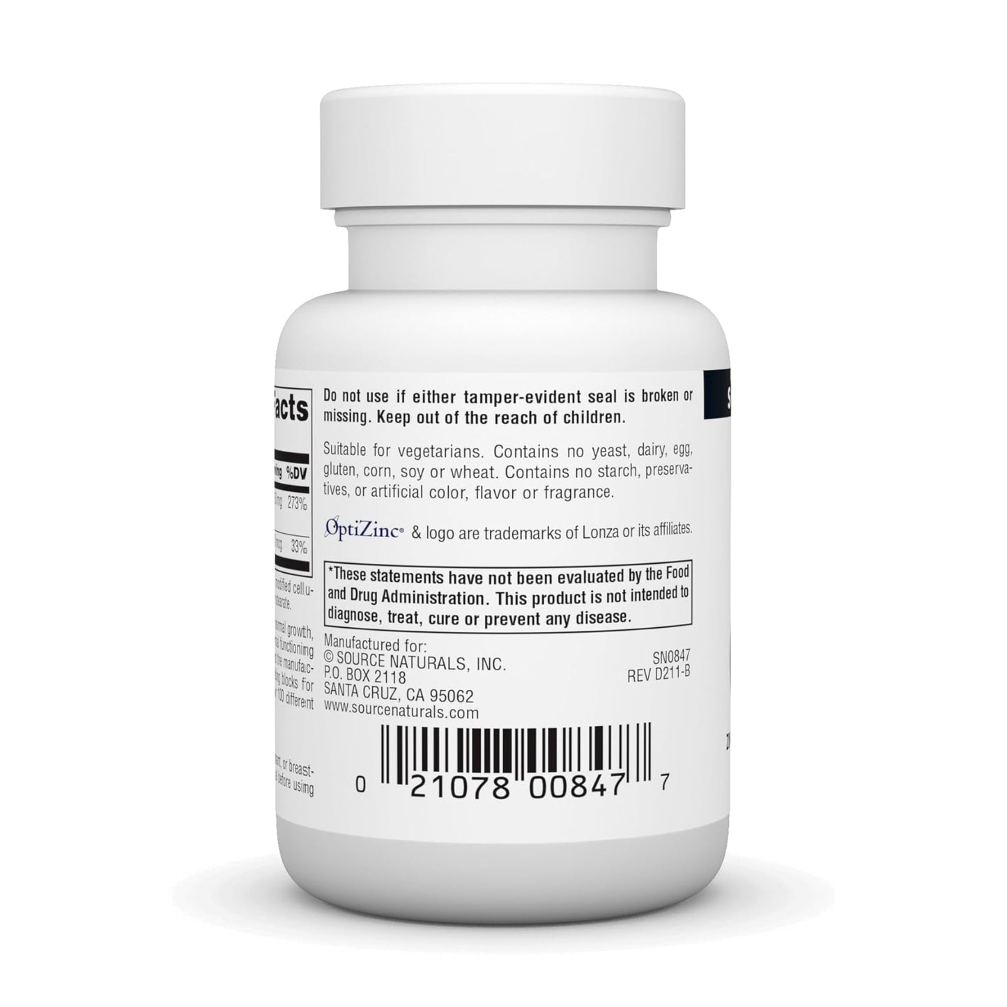 OptiZinc: Zinc & Copper Complex